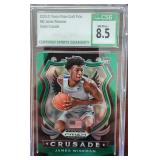 2020 Prizm Draft James Wiseman RC CSG 8.5 Green