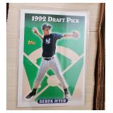 3 MLB Sets 93 Topps Jeter/94 UD/92 Donruss