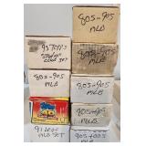 Lot of 9 Unsearched 80s-00s MLB Sets & Sleeves