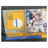 2001 Topps Reserve Vladimir Guerrero Game Worn Jer