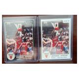 Two 1985 Star Michael Jordan RP RCs