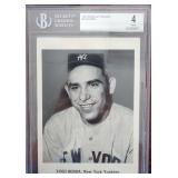 1962 Yankees Jay Publishing Yogi Berra BGS 4