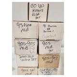 Jumbo 80s-00s 9 Unsearched MLB Sleeves & Sets