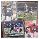 11 Football Player Autographs Most W COAs