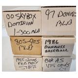 Lot Of 6 80s-00s Unsearched MLB Sleeves & Sets
