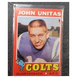 1971 Topps Johnny Unitas Card