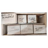 Lot of 6 1999-00 MLB Factory Sets