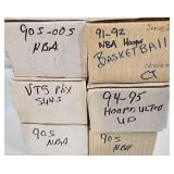 Six Unsearched 1990s NBA Sleeves Of Cards