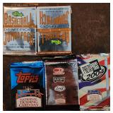 5 Sealed Sports Card Packs 1993-2004