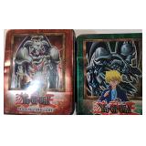 2 Yu-Gi-Oh! Unsearched Tin Boxes w/ Cards