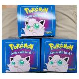 3 1999 Burger King Jigglypuff 23K gold-platedcards