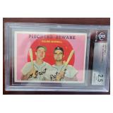 1959 Topps #34 Kaline & Maxwell BGS 2.5
