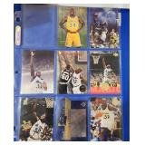 Lot of 6 Binder Pages VTG Shaquille O'Neal Cards