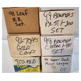 6 Unsearched MLB Sleeves & Sets 80s-90s