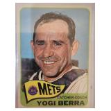 1965 Topps Yogi Berra #470 Signed HOF Final Card