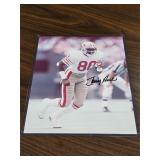 Jerry Rice Signed 8x10 Photo Auto HOF No COA