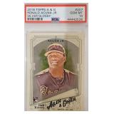 PSA 10 2018 A&G Ronald Acuna Jr Silver Glossy RC