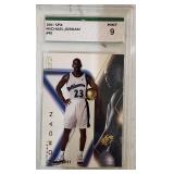 SPA 9 2001 SPx Michael Jordan #90 Wizards