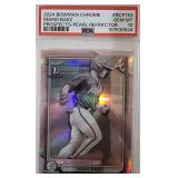 PSA 10 2024 Bowman Mario Baez Pearl Refractor