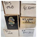 Six Unsearched Sleeves & Sets 80s-90s MLB