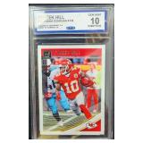2018 Donruss Tyreek Hill #139 CCG Gem Mint 10