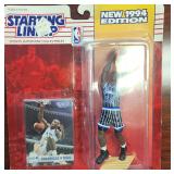 7 1996 NBA Starting Lineups Shaq & More NIB