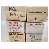 Lot of 6 Unsearched 90s-00s NBA Sets & Mixed Sleev