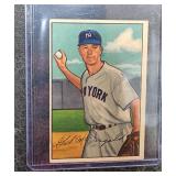 1952 Bowman Baseball Card #33 Gil McDougald RC