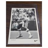 Dan Marino Signed Nike Promo Photo Auto No COA