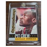 1994 Michael Jordan Pit Crew Silver Signature SP
