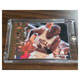 1996 Fleer TOTAL D Michael Jordan Gold Foil SP