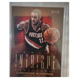 2012 Panini Intrigue LaMarcus Aldridge Gold /10