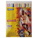 33 1998 UD Draw Your NBA Michael Jordan Cards