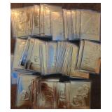 06 Danbury Mint  SB  XL 22kt 51 Card Gold Set