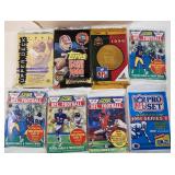 Lot Of 8 1990s Sealed NFL Card Packs