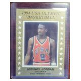 1984 US Olympic Michael Jordan Card