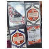 4 NFL Refractor RCs Bijan Robinson Jeanty Dart