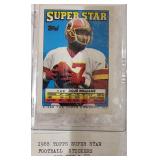 88 Topps NFL Super Star Stickers Complete Set (67)