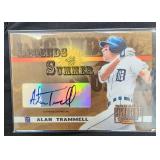 2003 Donruss Alan Trammell Legends Summer Auto