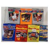 7 Early 90s Small Factory NBA & MLB Sets