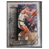 1996 Topps Holding Court Jon Stockton Refractor