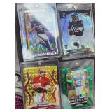 4 Card NFL Lot Caleb Williams RC Jefferson & More