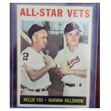 1964 Topps Killebrew & Fox #81 Card