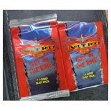 Lot of 2 Sealed Nitro TCG Get In The Ring Packs