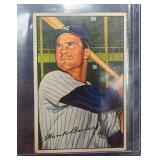 1952 Bowman Baseball Hank Bauer Card