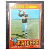 1971 Topps George Blanda Card