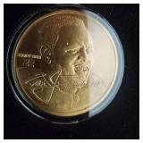 4 Highland Mint Emmitt Smith Bronze Coins W COA