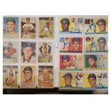 Lot of 28 1955-57 Topps MLB Cards