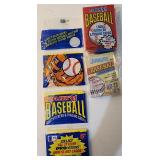 Lot of 8 Sealed MLB 1990s Card Packs