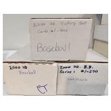 3 2000 UD MLB Sets